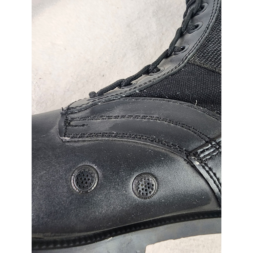 In Memoriam Tactical Full Grain Black Leather Training Hiking Combat Boots Sz 11 - Picture 11 of 11